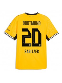 Moški Nogometna dresi replika Borussia Dortmund Marcel Sabitzer #20 Domači 2026-27 Kratek rokav Moški Nogometna dresi replika Borussia Dortmund Marcel Sabitzer #20 Domači 2026-27 Kratek rokav
